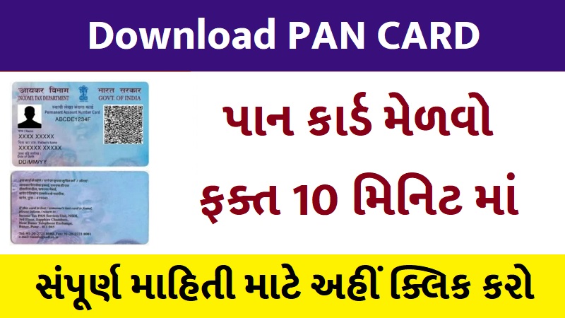 Get PAN Card Download in 10 Minutes
